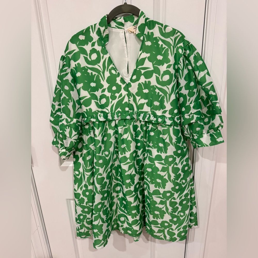 Entro floral babydoll dress